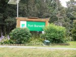 Port Burwell Campground entrance sign